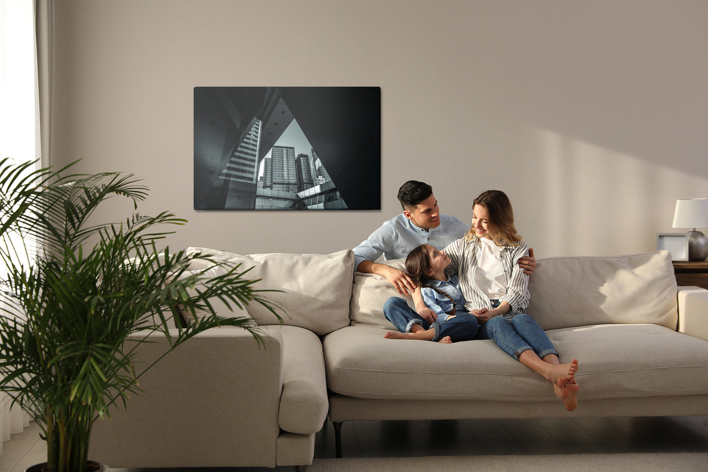 Obraz Na Płótnie Nowoczesna Architektura Miejska – surowa elegancja do wnętrz loft i modern – widok 6