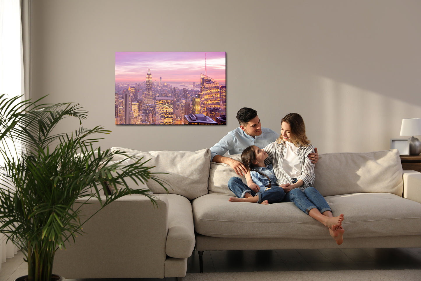 Obraz Na Płótnie Panorama Nowego Jorku – miejska elegancja do wnętrz modern, loft i industrial – widok 6