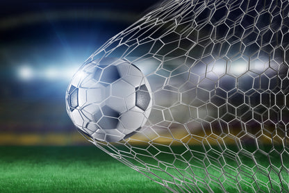 Fototapeta Piłka Nożna Gol 3D – wzór