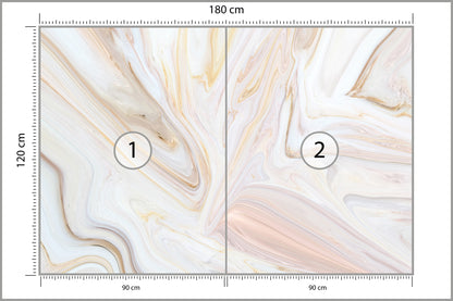 Fototapeta Gustowny Marmur 180 × 120 cm – podgląd kadru