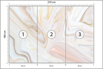 Fototapeta Gustowny Marmur 270 × 180 cm – podgląd kadru