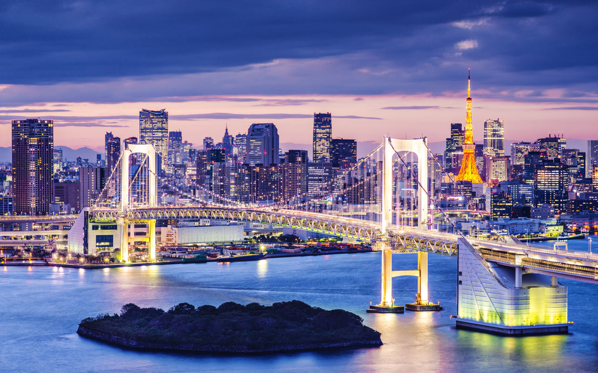 Fototapeta Tęczowy Most W Tokio – wzór