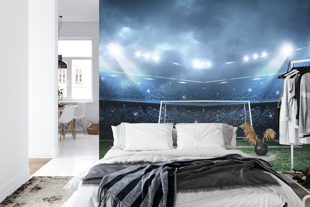 Fototapeta Stadion Piłkarski Boisko – aranżacja wnętrza