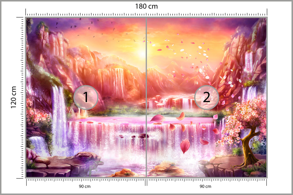 Fototapeta Magiczny Krajobraz 180 × 120 cm – podgląd kadru