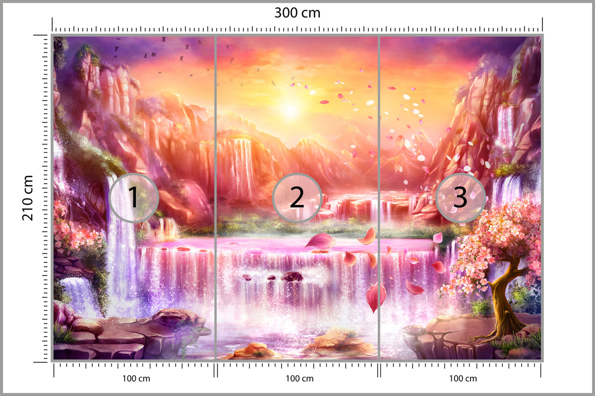 Fototapeta Magiczny Krajobraz 300 × 210 cm – podgląd kadru
