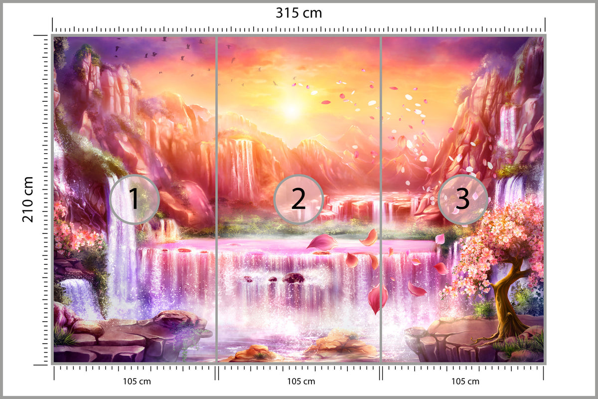Fototapeta Magiczny Krajobraz 315 × 210 cm – podgląd kadru