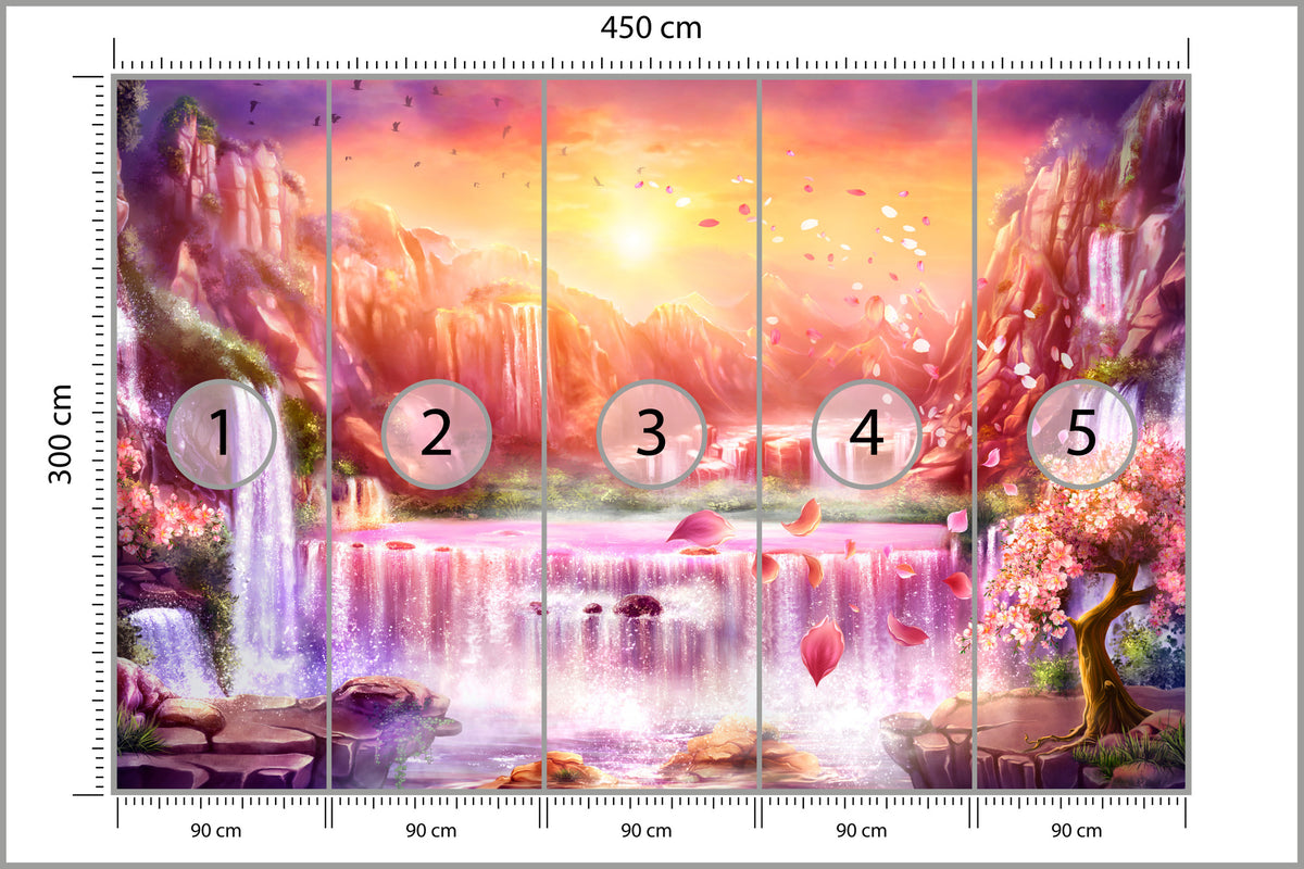 Fototapeta Magiczny Krajobraz 450 × 300 cm – podgląd kadru