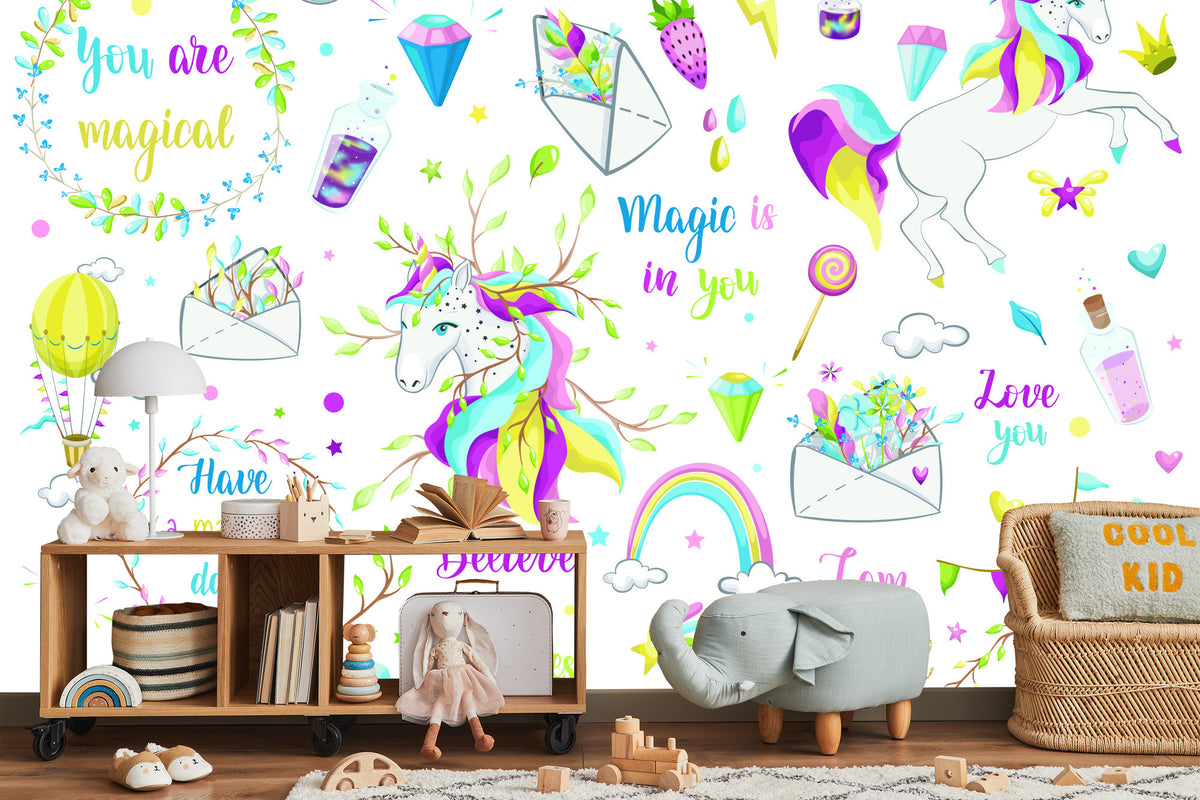 Fototapeta Magiczne Elementy – aranżacja wnętrza