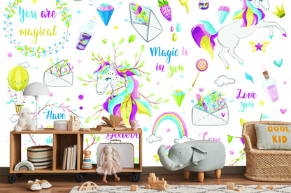 Fototapeta Magiczne Elementy – aranżacja wnętrza