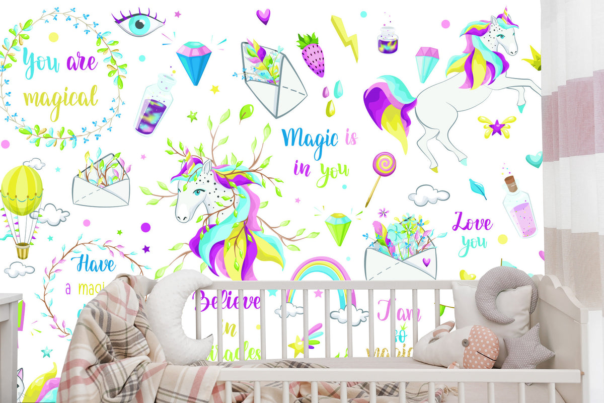 Fototapeta Magiczne Elementy – aranżacja wnętrza