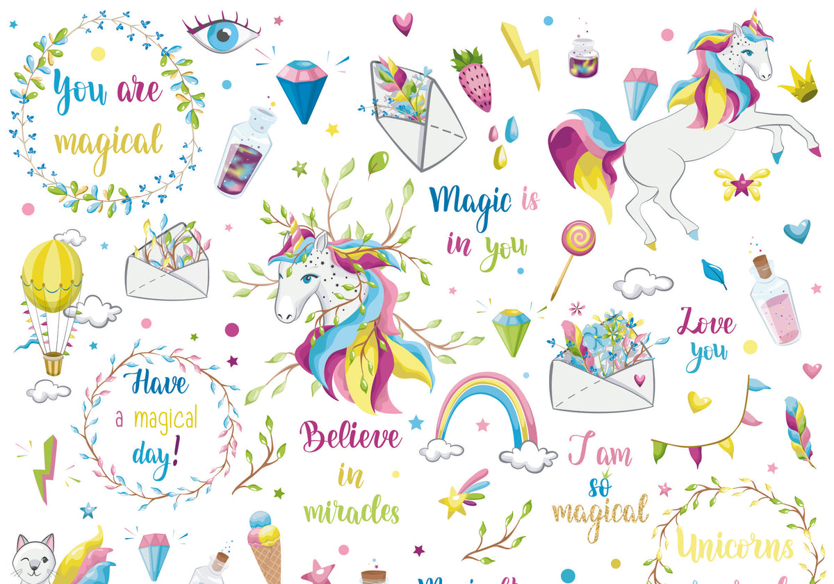 Fototapeta Magiczne Elementy – wzór