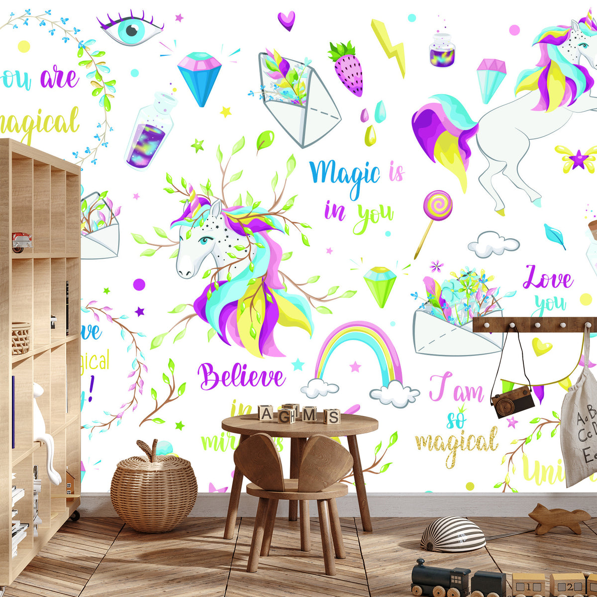 Fototapeta Magiczne Elementy – aranżacja wnętrza