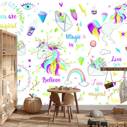 Fototapeta Magiczne Elementy – aranżacja wnętrza