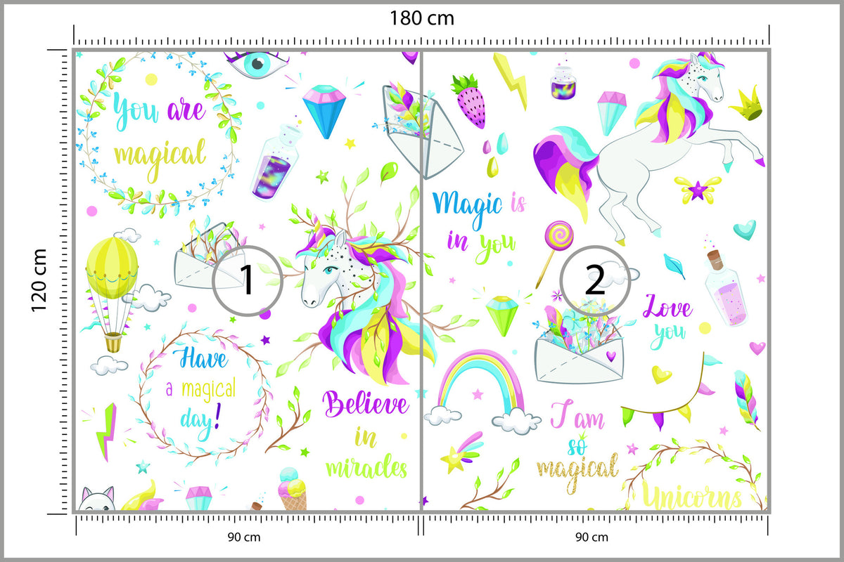 Fototapeta Magiczne Elementy 180 × 120 cm – podgląd kadru