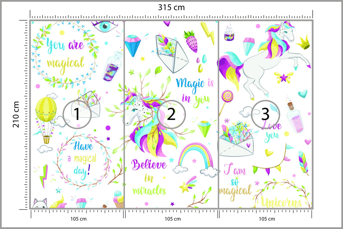 Fototapeta Magiczne Elementy 315 × 210 cm – podgląd kadru