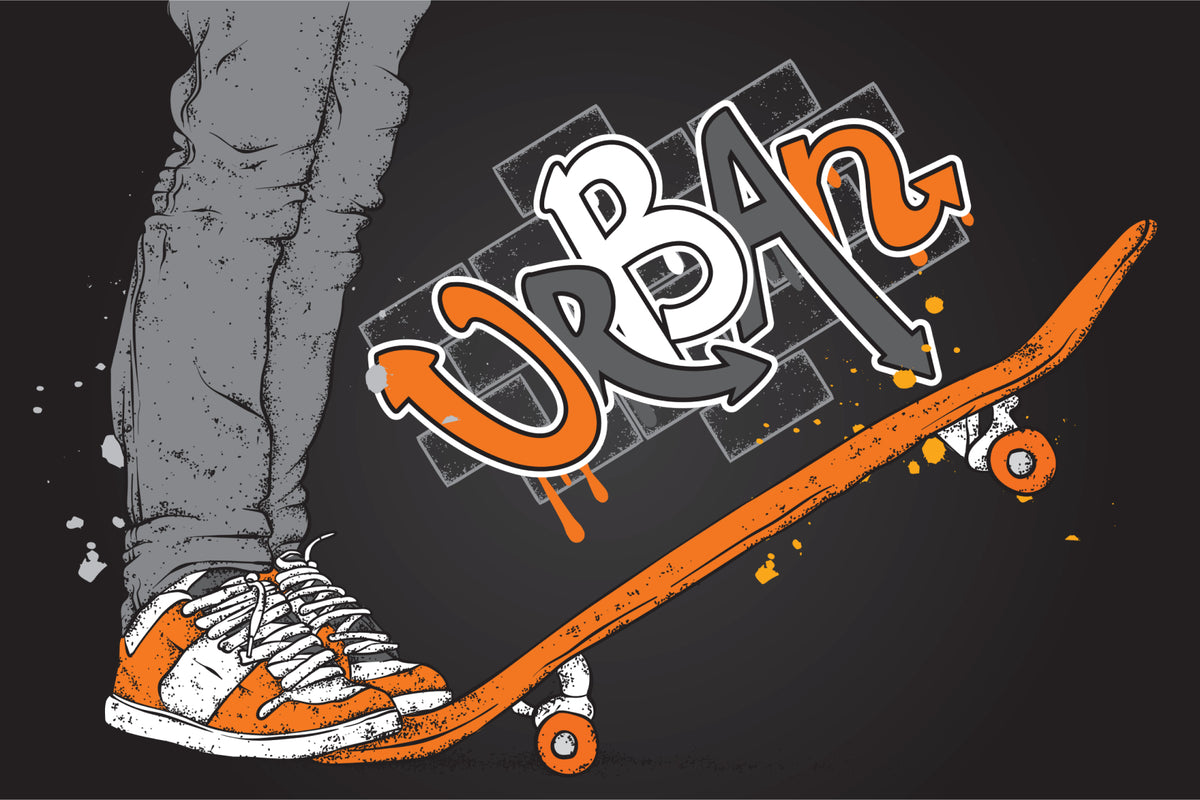 Fototapeta Skater I Deskorolka – wzór