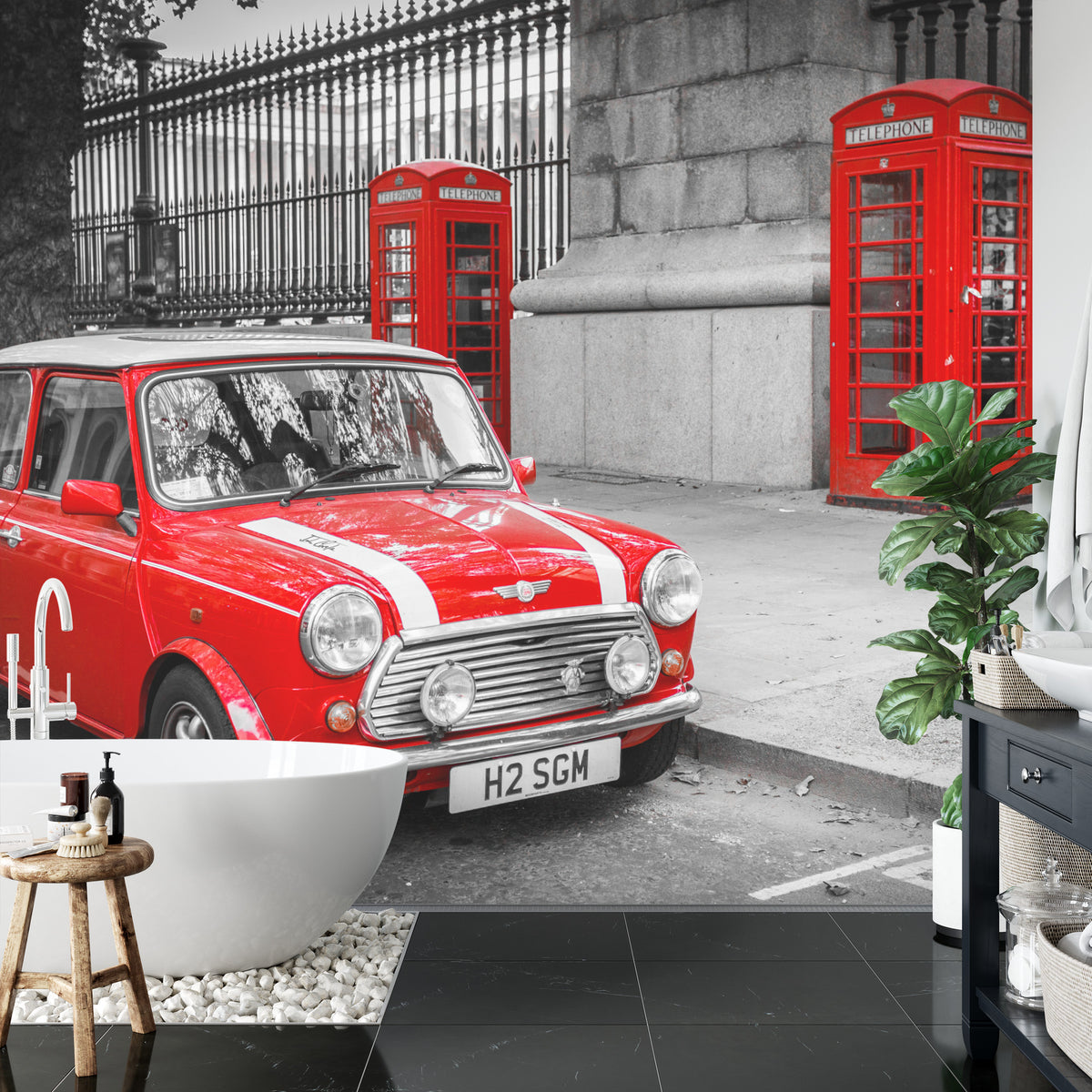 Fototapeta Mini W Londynie – aranżacja wnętrza