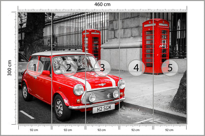 Fototapeta Mini W Londynie 460 × 300 cm – podgląd kadru