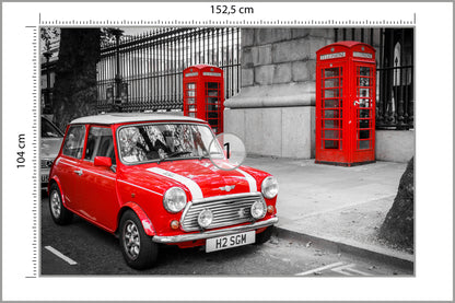 Fototapeta Mini W Londynie 152,5 × 104 cm – podgląd kadru