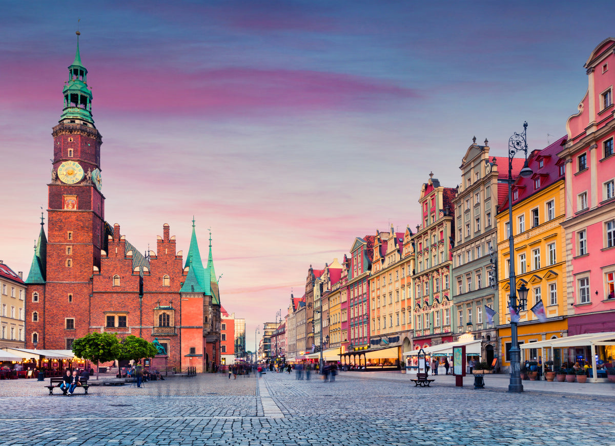 Fototapeta Ratusz We Wrocławiu – wzór