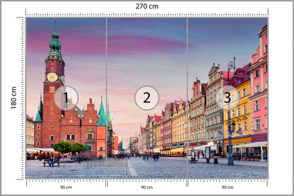 Fototapeta Ratusz We Wrocławiu 270 × 180 cm – podgląd kadru