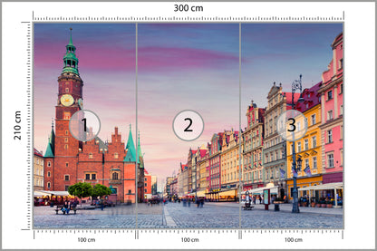 Fototapeta Ratusz We Wrocławiu 300 × 210 cm – podgląd kadru