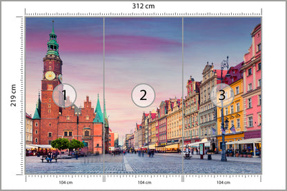 Fototapeta Ratusz We Wrocławiu 312 × 219 cm – podgląd kadru