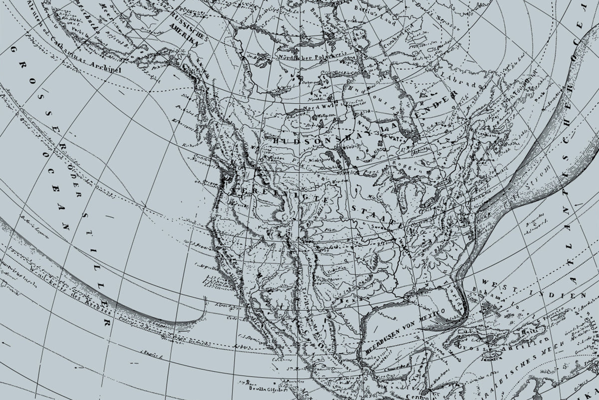 Fototapeta Stara Mapa – wzór