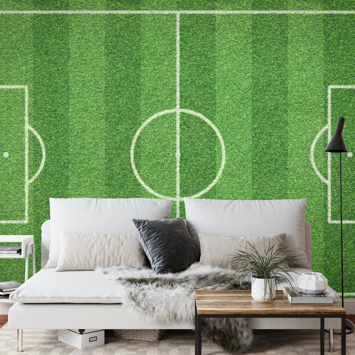 Fototapeta Stadion Z Lotu Ptaka – aranżacja wnętrza