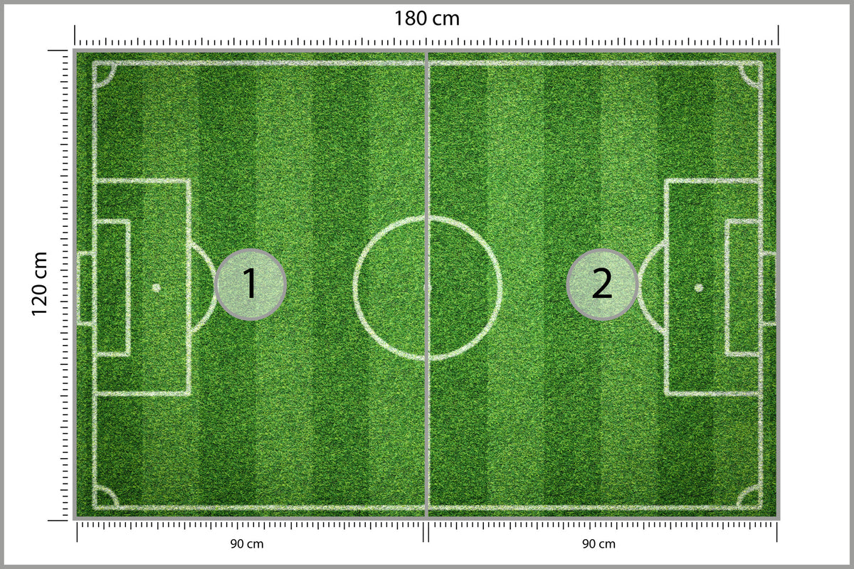 Fototapeta Stadion Z Lotu Ptaka 180 × 120 cm – podgląd kadru