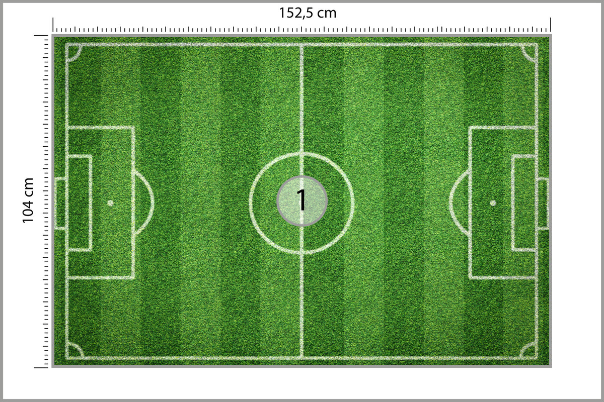 Fototapeta Stadion Z Lotu Ptaka 152,5 × 104 cm – podgląd kadru