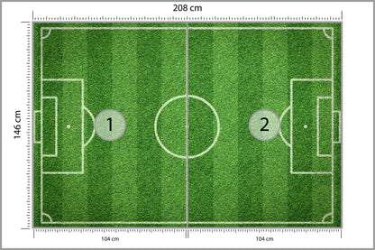 Fototapeta Stadion Z Lotu Ptaka 208 × 146 cm – podgląd kadru