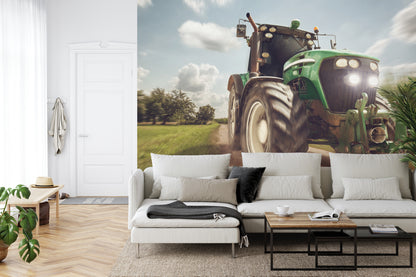 Fototapeta Pędzący Traktor – aranżacja wnętrza