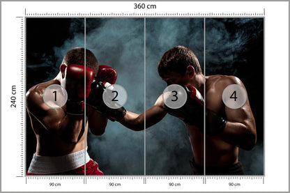 Fototapeta Mecz Bokserski 360 × 240 cm – podgląd kadru
