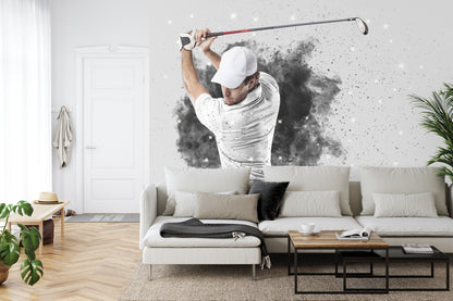 Fototapeta Golfista – aranżacja wnętrza