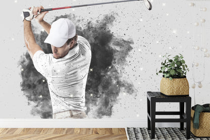 Fototapeta Golfista – aranżacja wnętrza