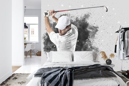 Fototapeta Golfista – aranżacja wnętrza