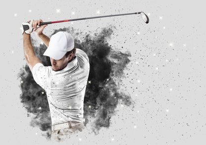 Fototapeta Golfista – wzór