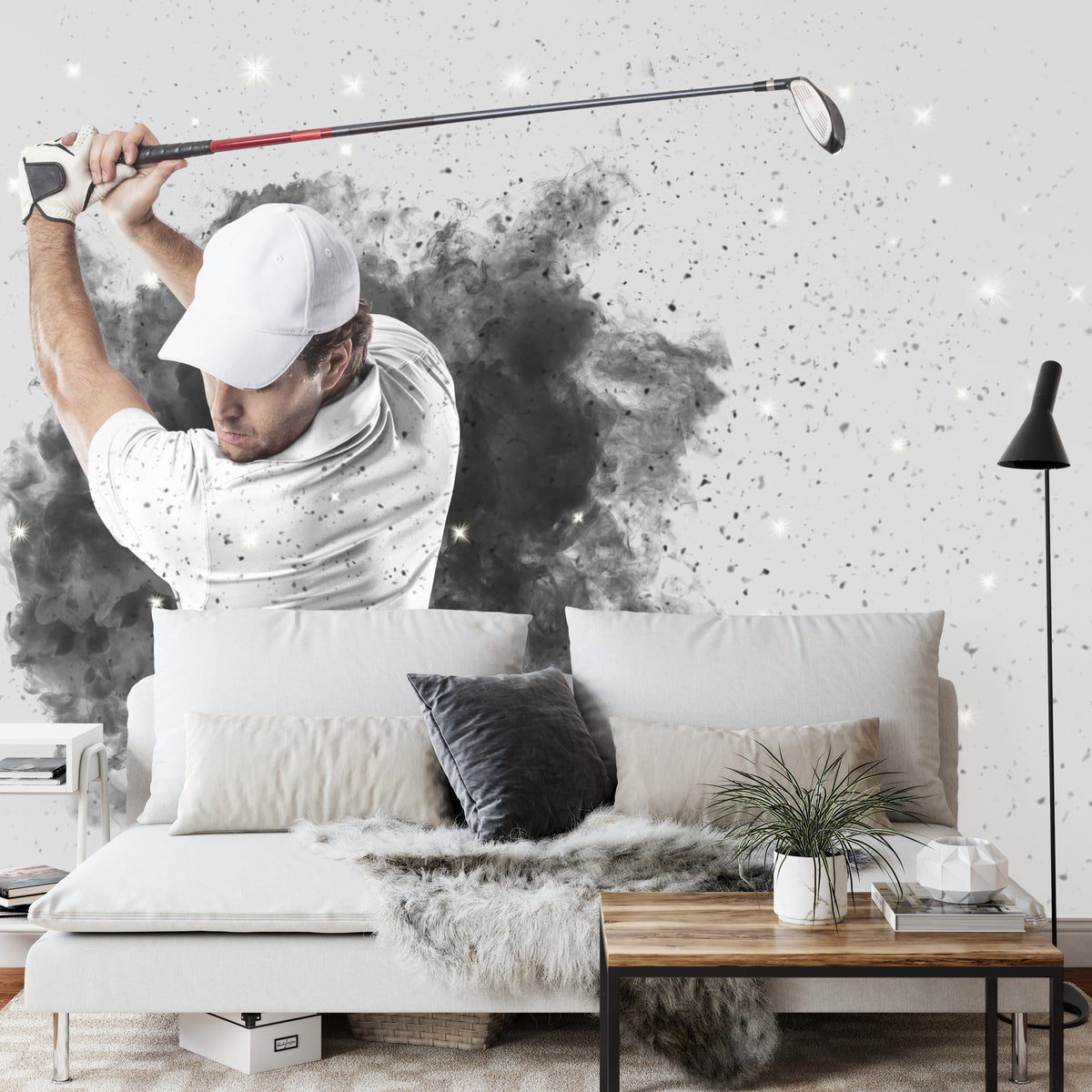 Fototapeta Golfista – aranżacja wnętrza