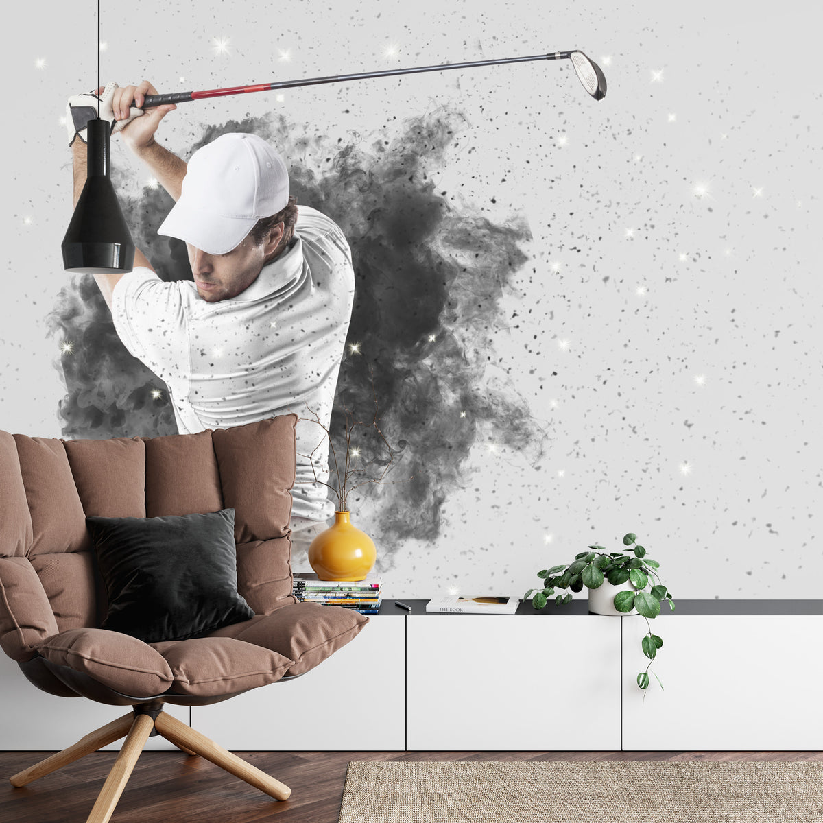 Fototapeta Golfista – aranżacja wnętrza