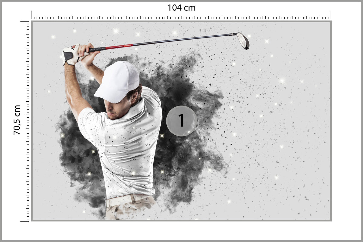 Fototapeta Golfista 104 × 70,5 cm – podgląd kadru