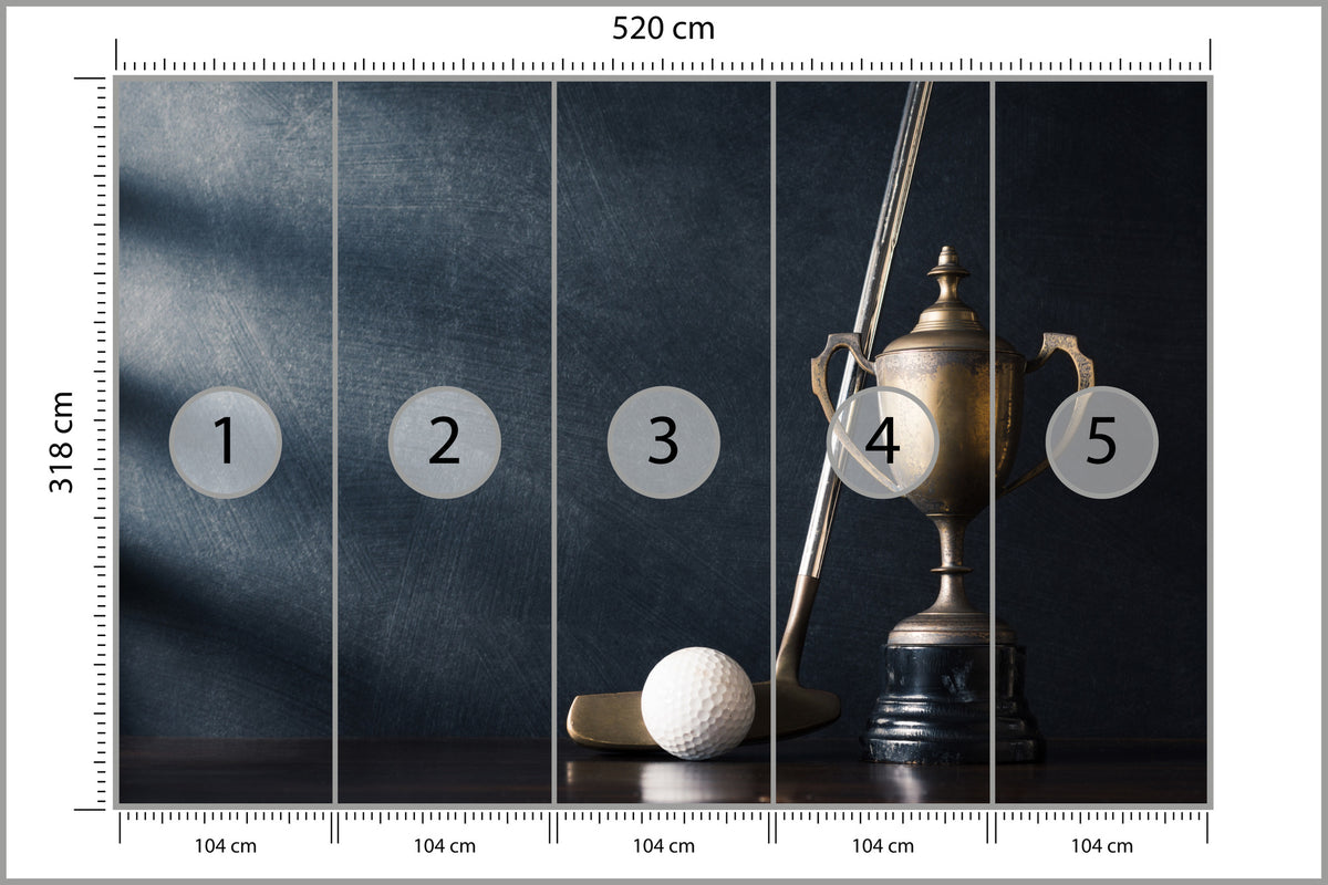 Fototapeta Puchar Golfowy 520 × 318 cm – podgląd kadru