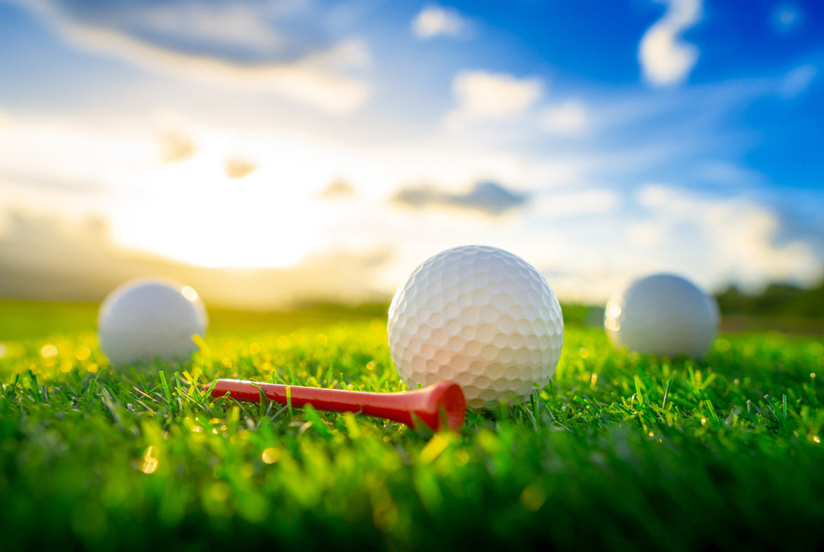 Fototapeta Piłki Golfowe 3D – wzór