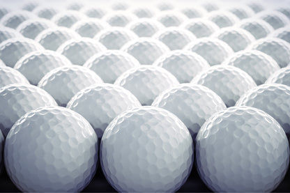 Fototapeta Piłeczki Golfowe 3D – wzór