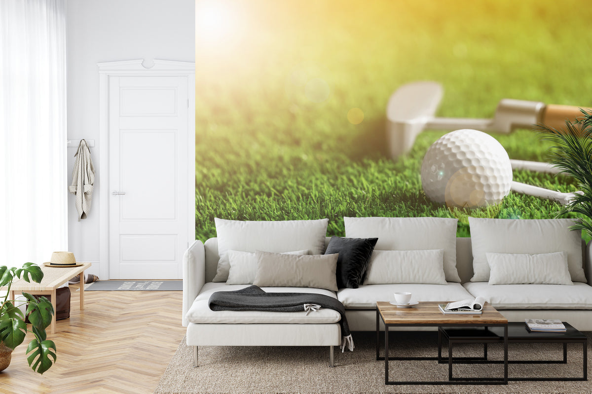 Fototapeta Piłka Golfowa Na – aranżacja wnętrza