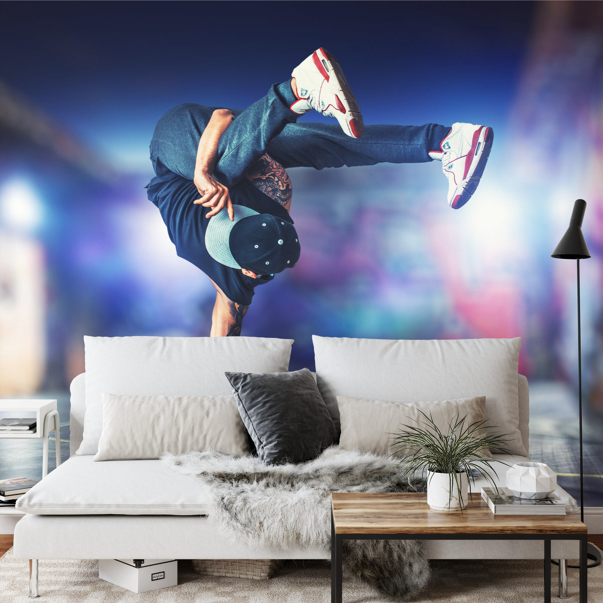 Fototapeta Tancerz Breakdance – aranżacja wnętrza
