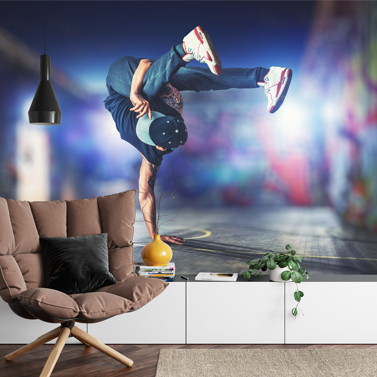 Fototapeta Tancerz Breakdance – aranżacja wnętrza