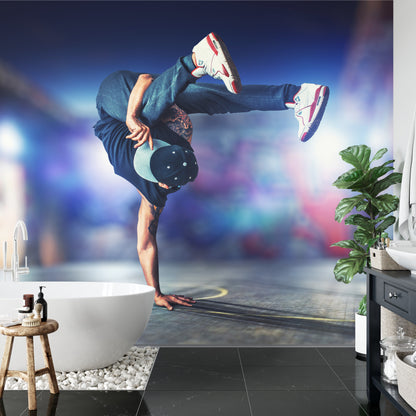 Fototapeta Tancerz Breakdance – aranżacja wnętrza