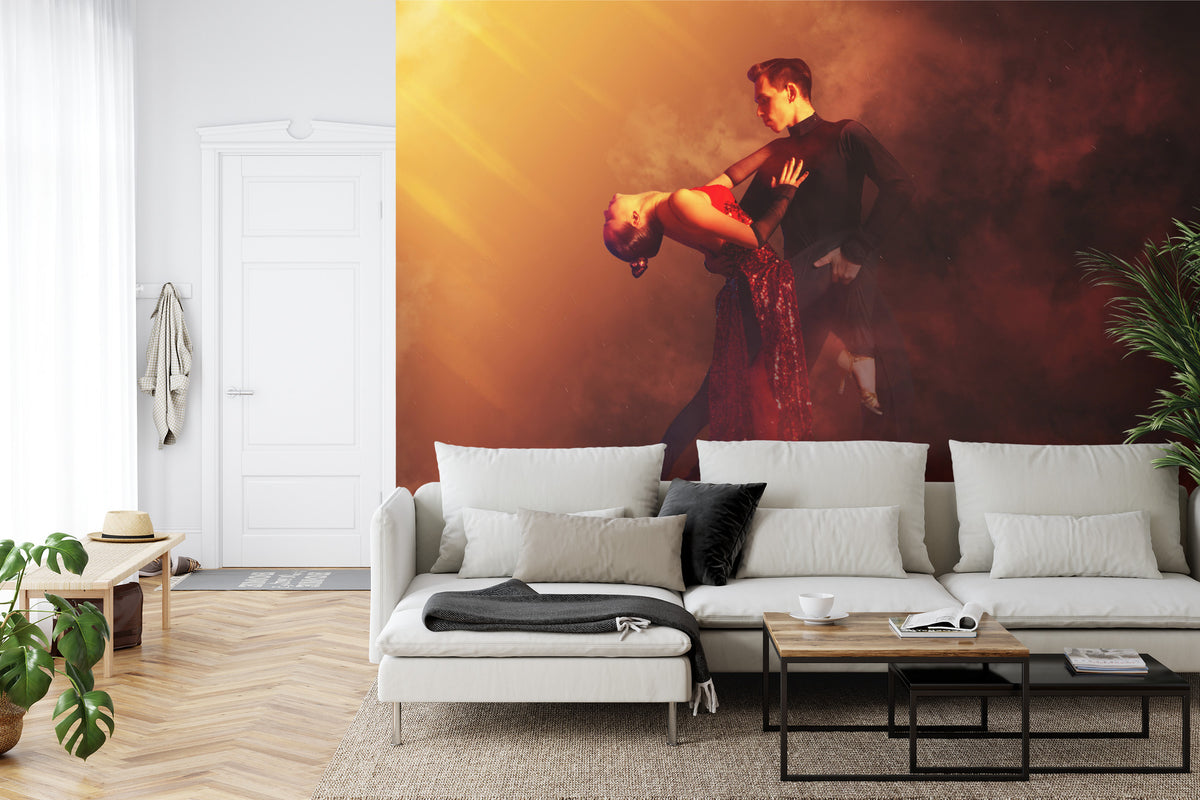 Fototapeta Para Tańcząca Tango – aranżacja wnętrza