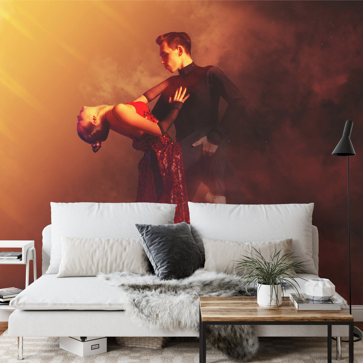 Fototapeta Para Tańcząca Tango – aranżacja wnętrza